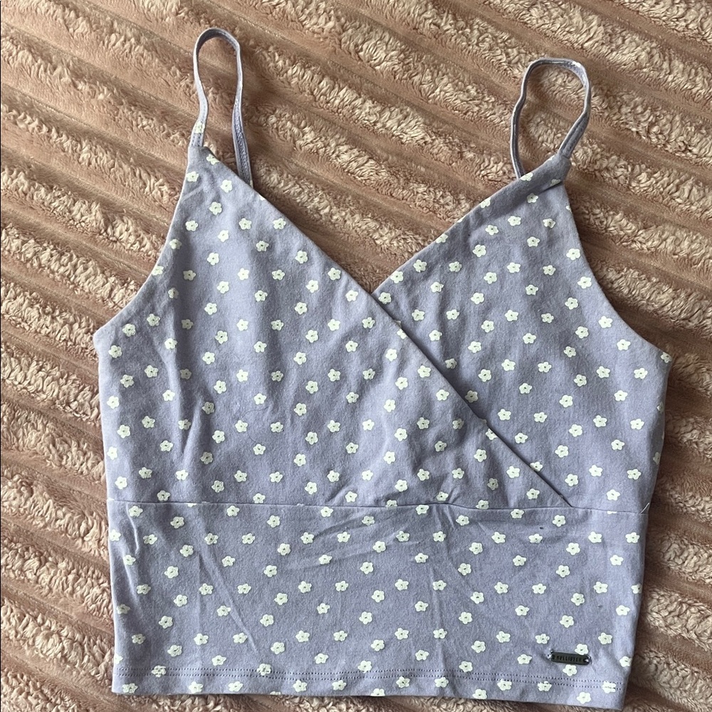 Hollister Lavender Floral Camisole